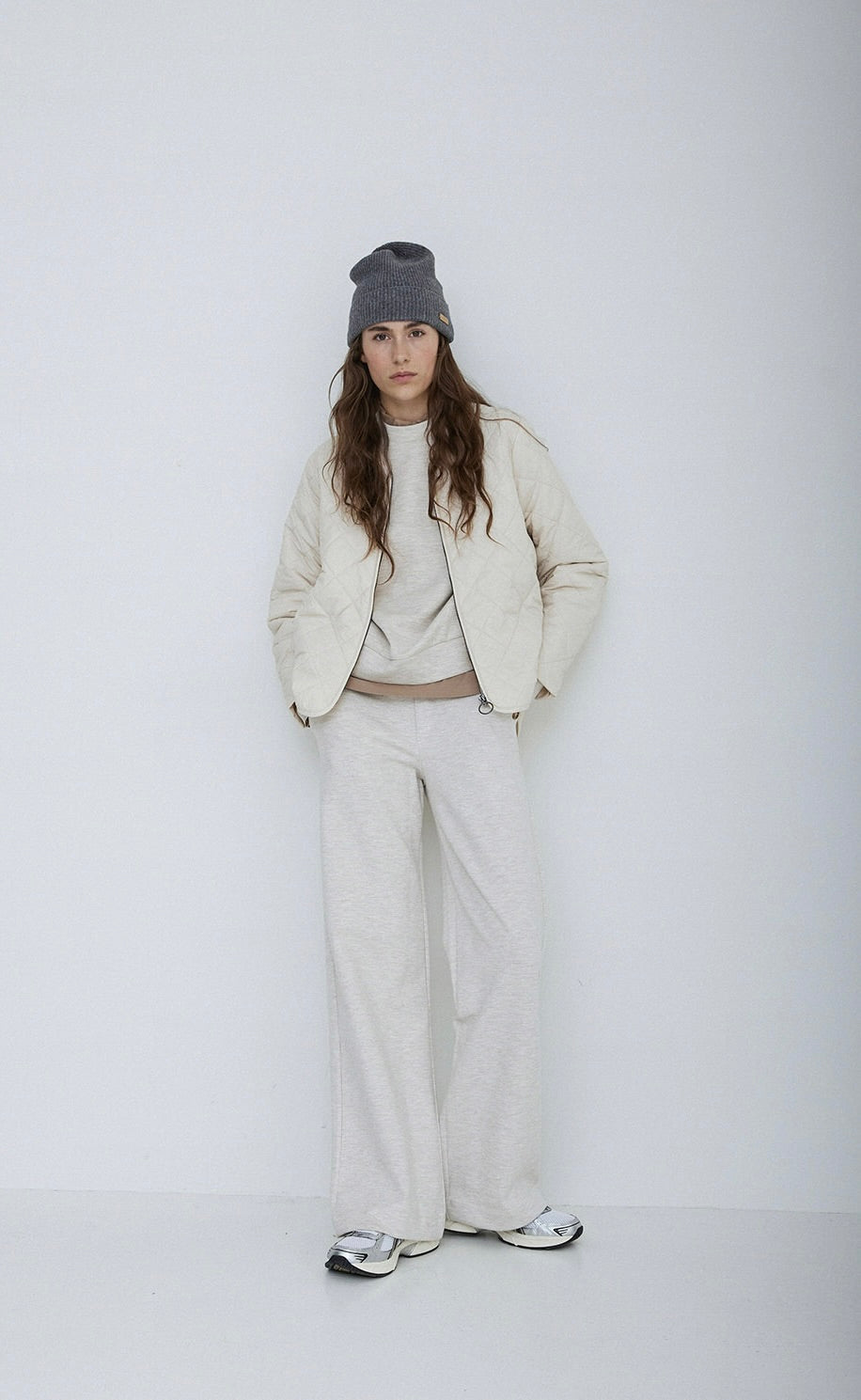Rizzo Coat Quilted Natural