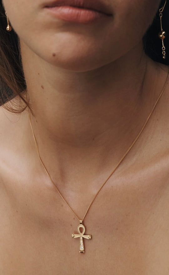 Cairo Necklace Small Gold Vermeil