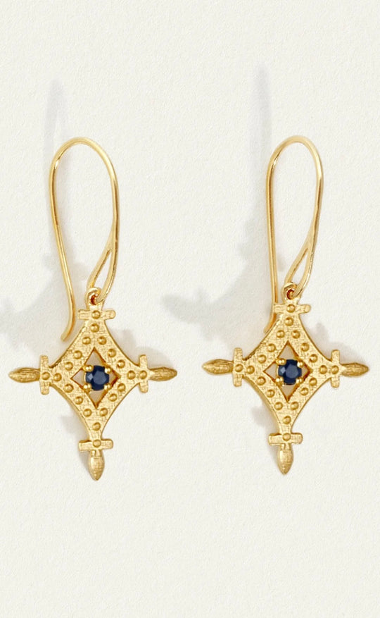 Corin Earrings Gold Vermeil