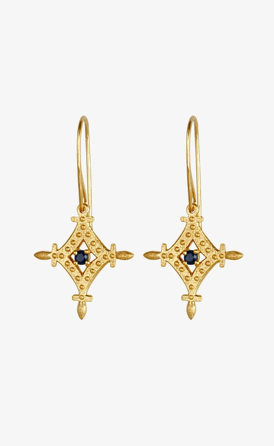 Corin Earrings Gold Vermeil