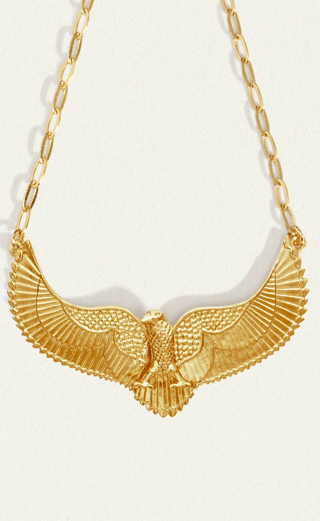 Eagle Necklace Gold