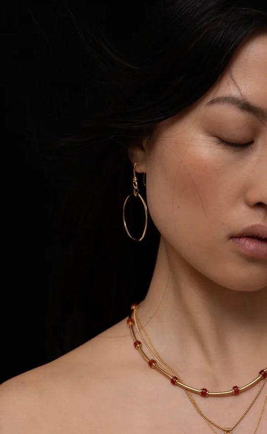 Circe Earrings Gold Vermeil