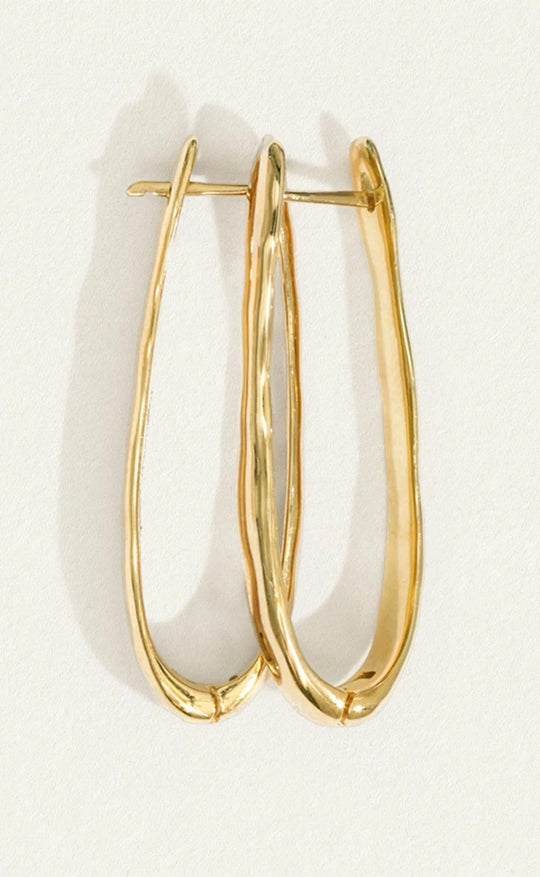 Kaolin Earrings Gold Vermeil