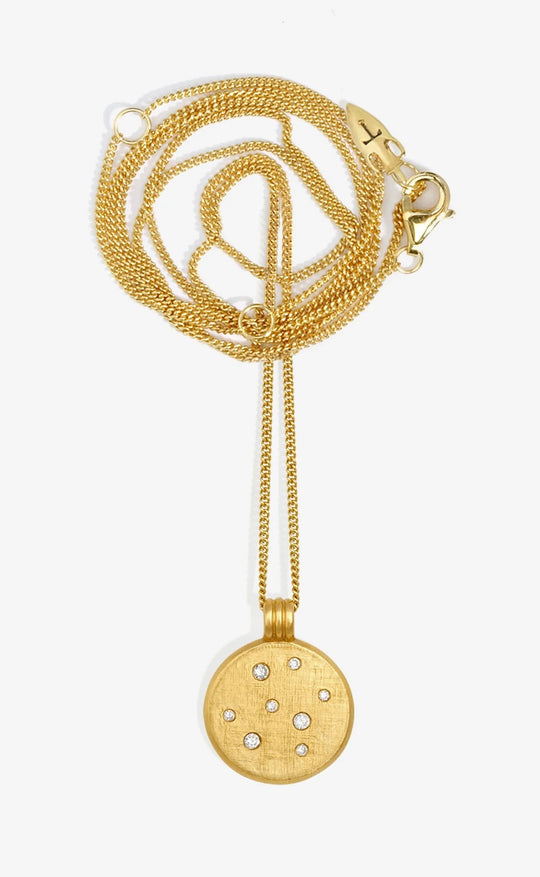 Nebula Necklace Gold Vermeil
