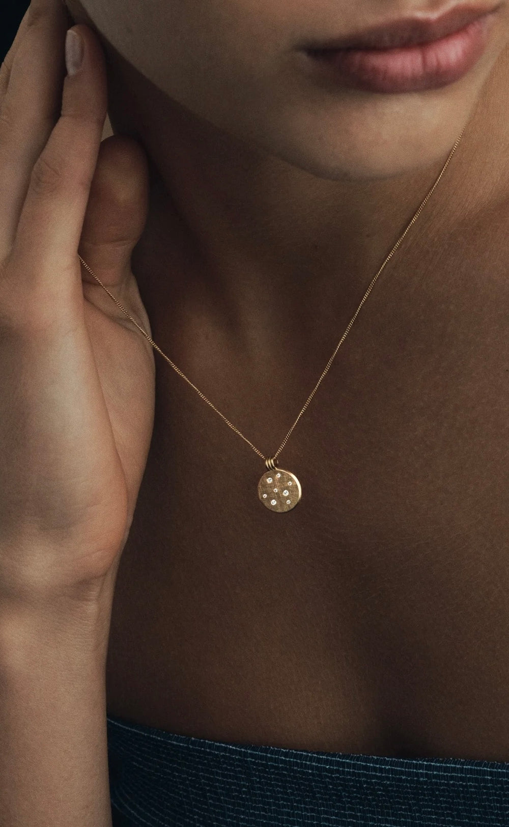 Nebula Necklace Gold Vermeil