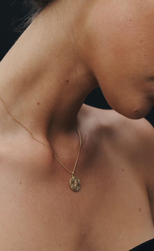 Seed of Life Necklace Gold Vermeil