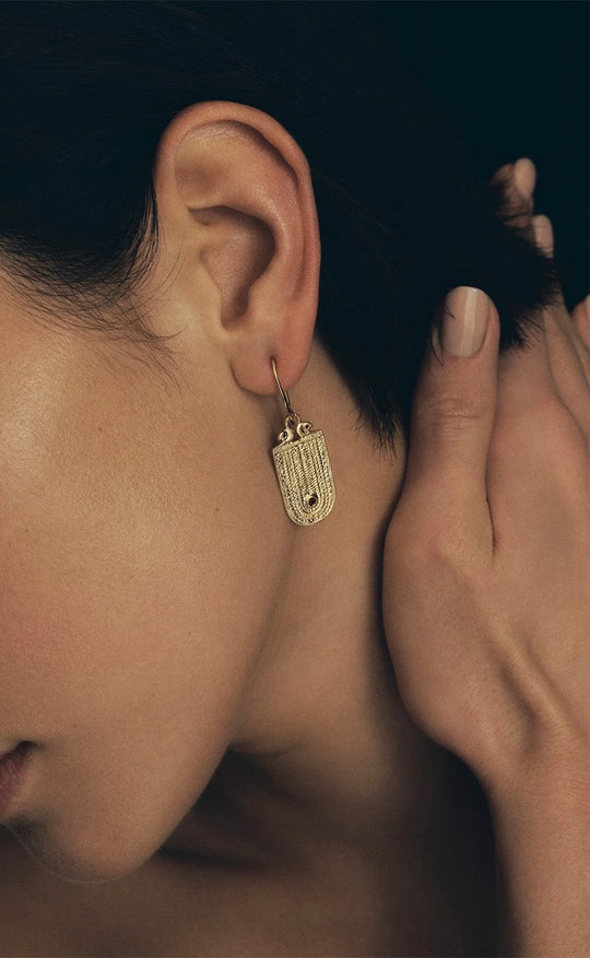 Seth Earrings Gold