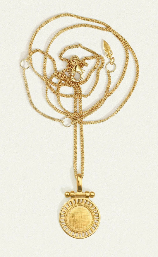 Solar Necklace Gold Vermeil