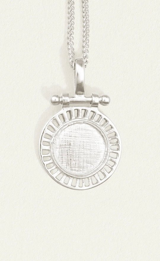 Solar Necklace Silver