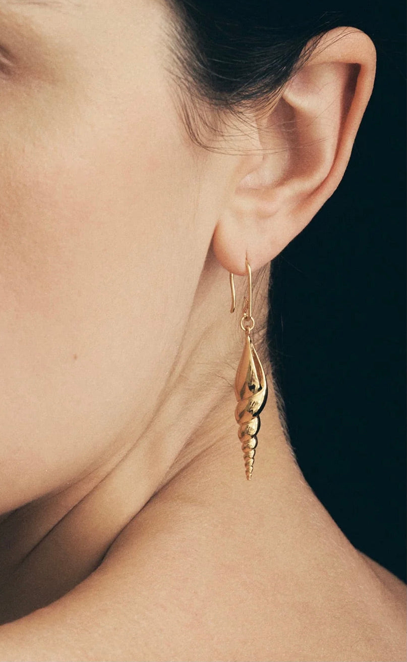 Spire Earrings Gold