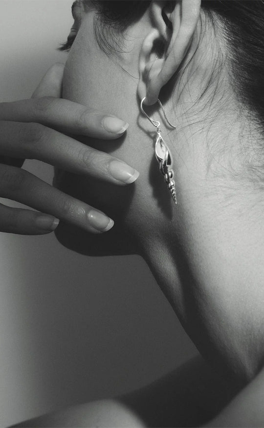 Spire Earrings Silver