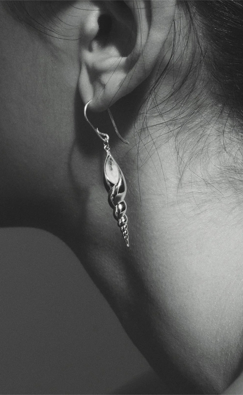 Spire Earrings Silver