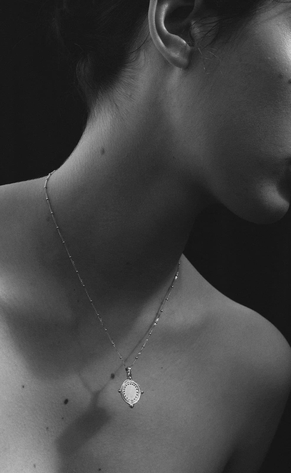 Sura Necklace Silver