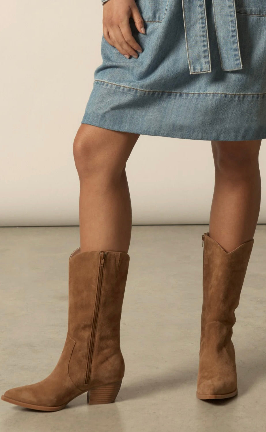 Territory Boot Cinnamon Suede