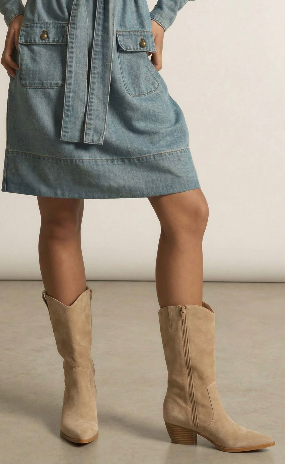 Territory Boot Truffle Suede