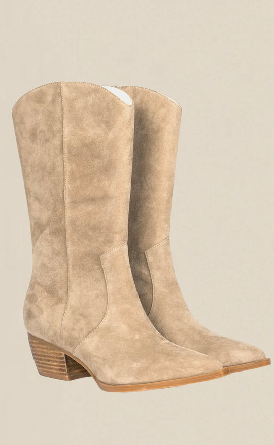 Territory Boot Truffle Suede