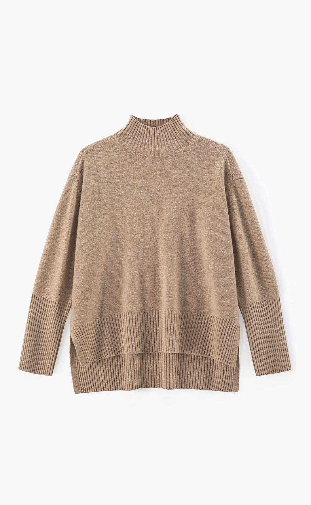 Tiber Chunky Hi-Lo Hem Polo Argan