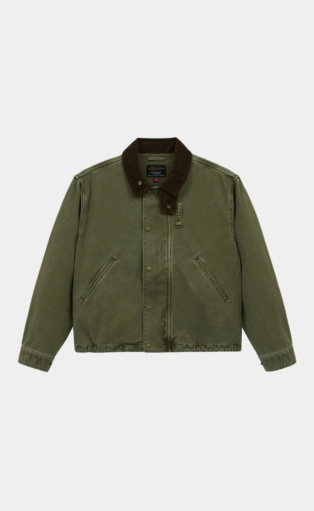 Torii Cotton Work Jacket Green