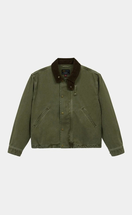 Torii Cotton Work Jacket Green