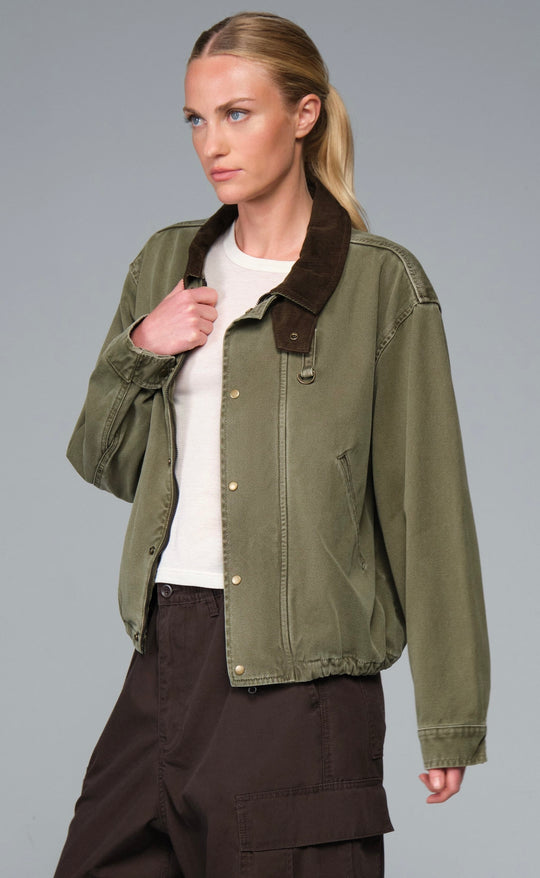 Torii Cotton Work Jacket Green