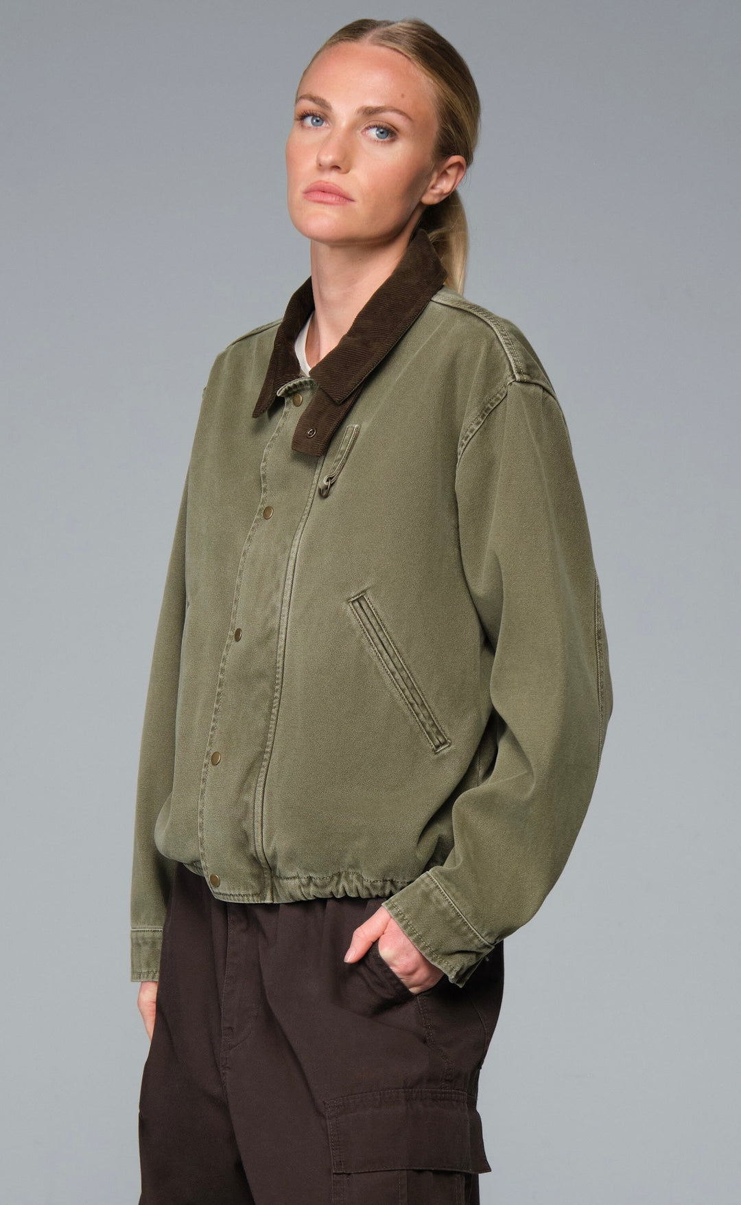 Torii Cotton Work Jacket Green