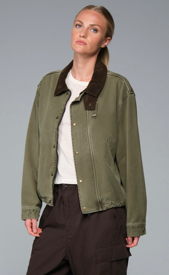 Torii Cotton Work Jacket Green