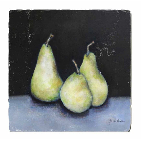 Midnight Pears Trivet