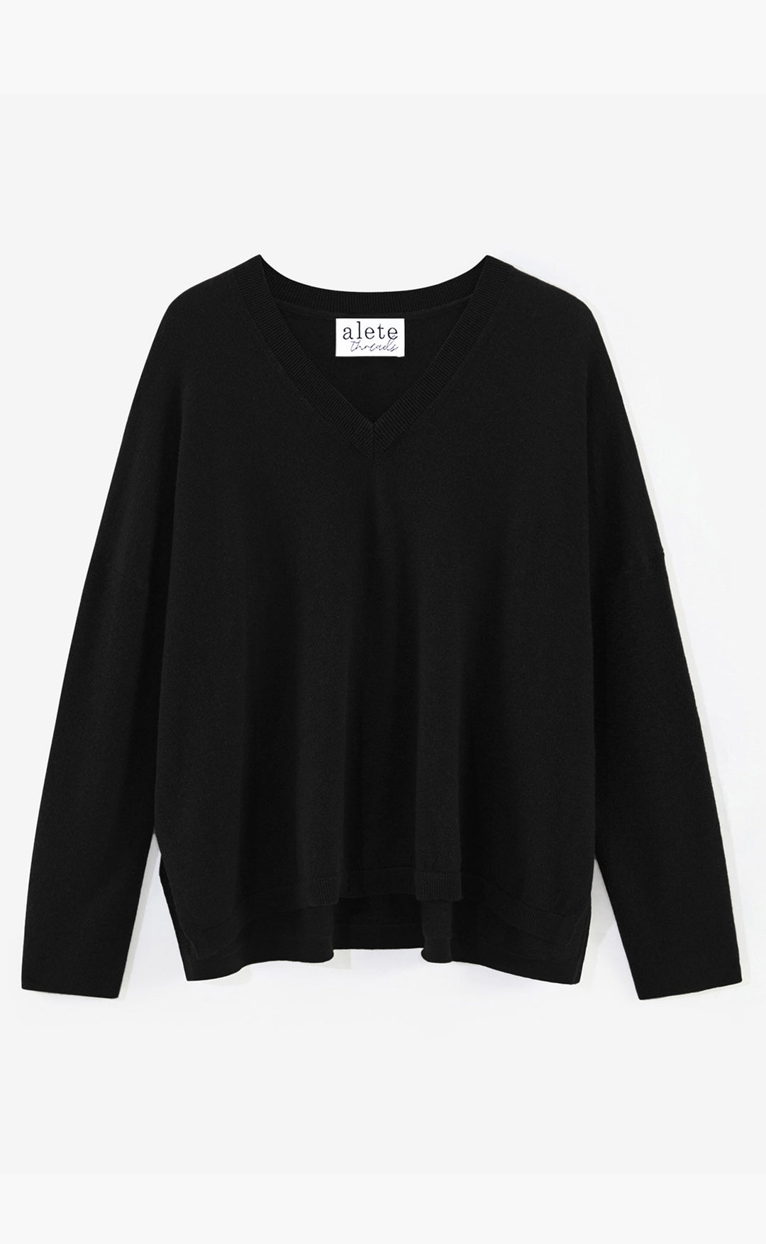 Always V Neck Black