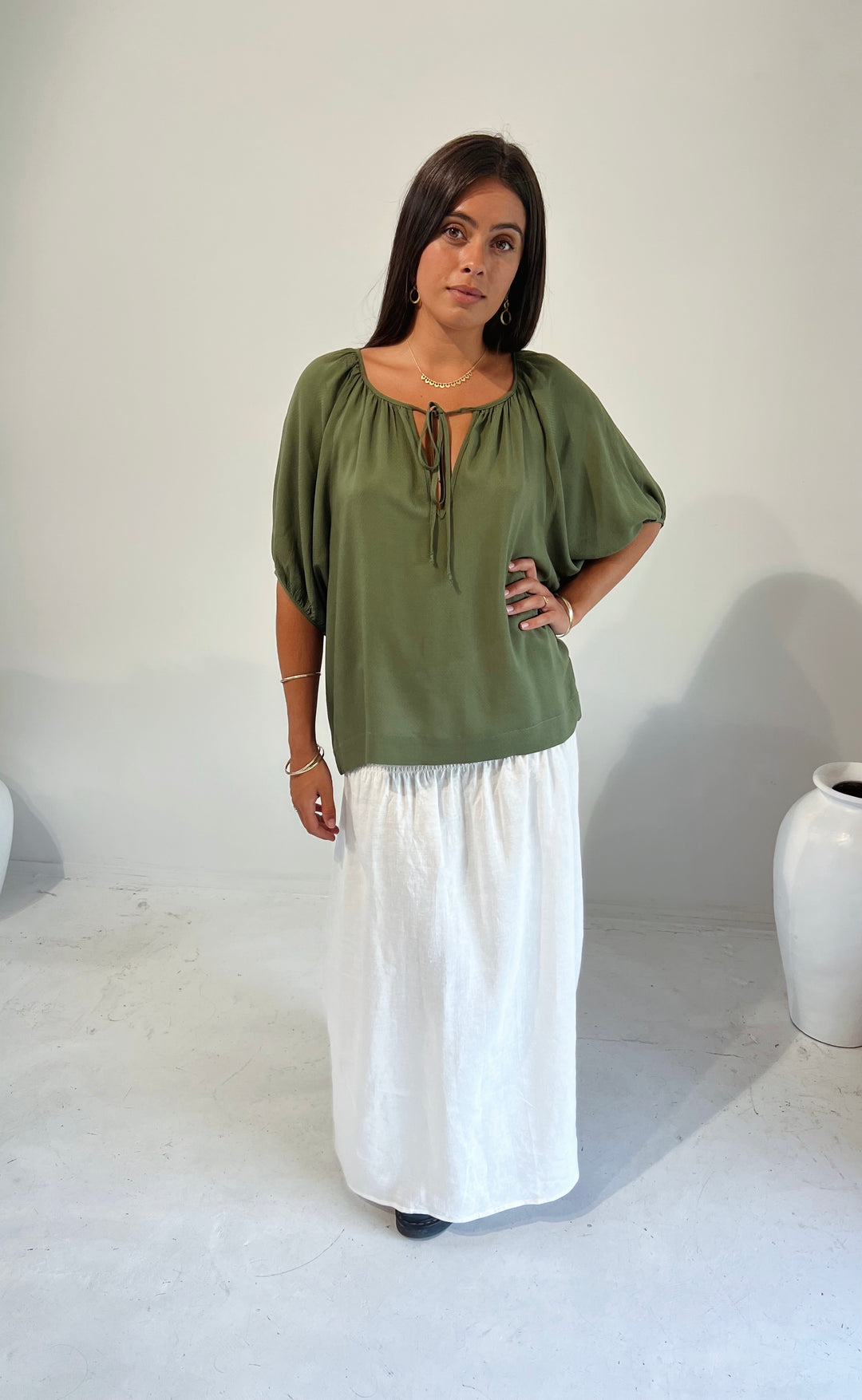 Joy Top Green
