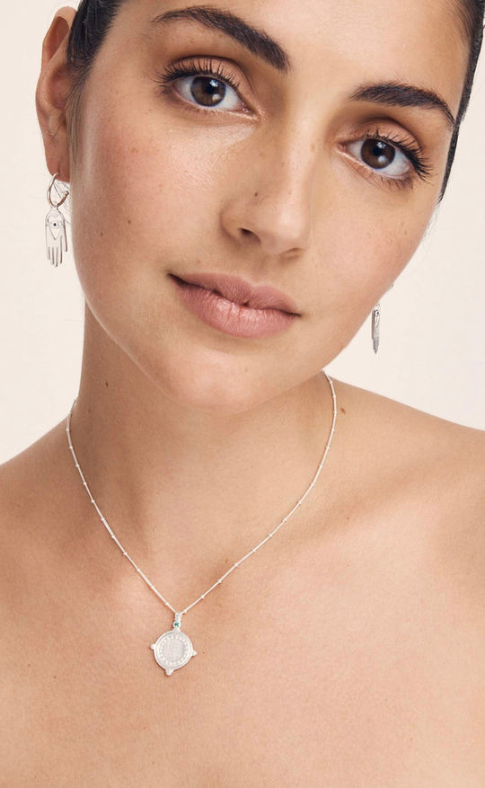 Sura Necklace Silver
