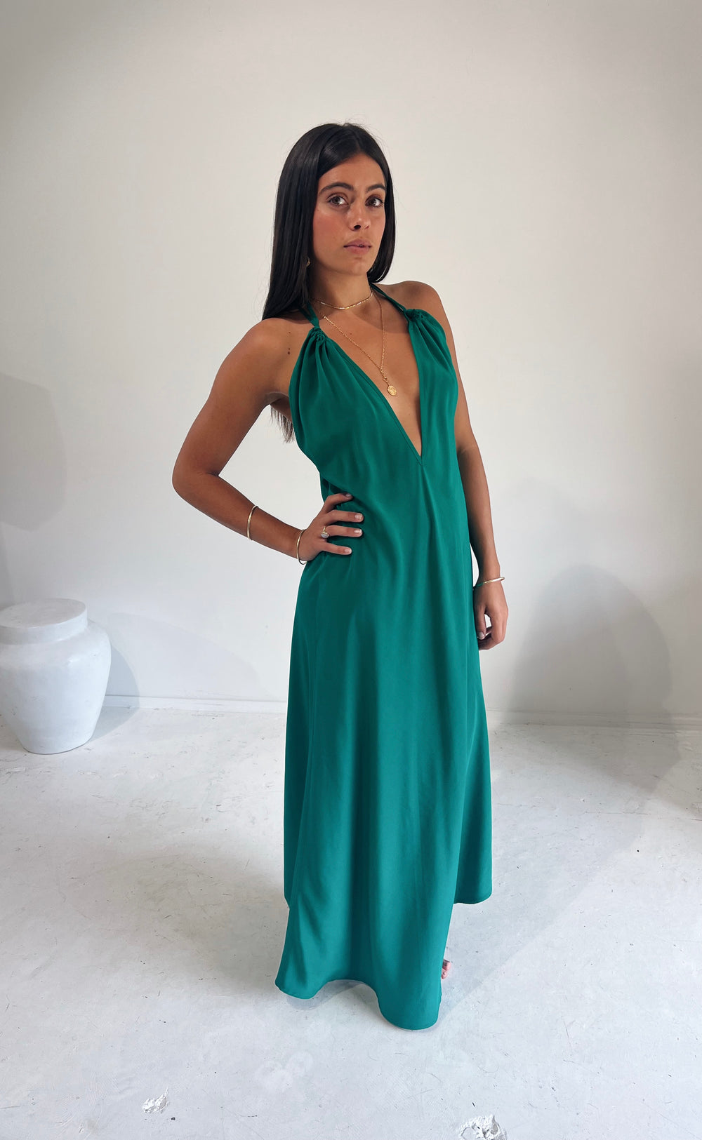 Ghetty Dress Emerald