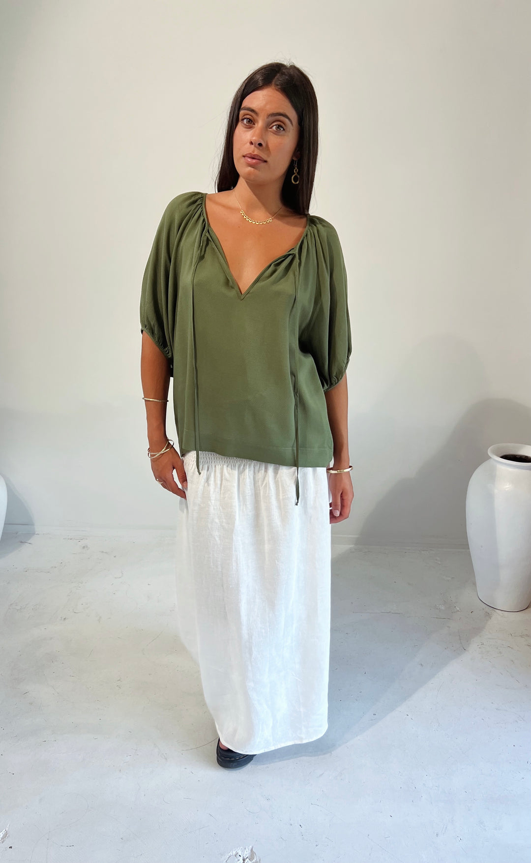 Joy Top Green
