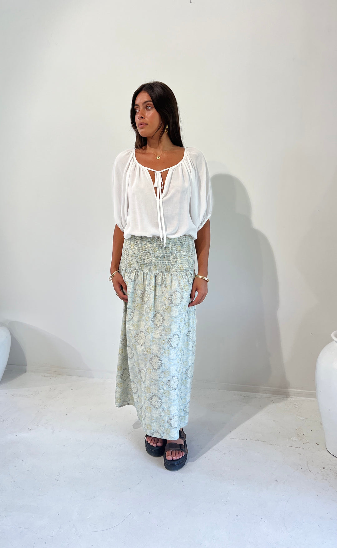 Temple Skirt Quail Vintage