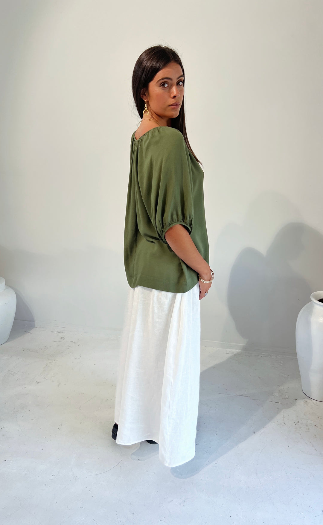 Joy Top Green