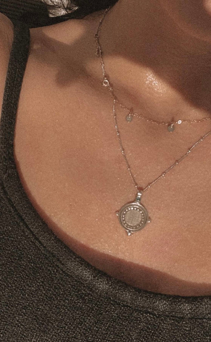 Sura Necklace Silver