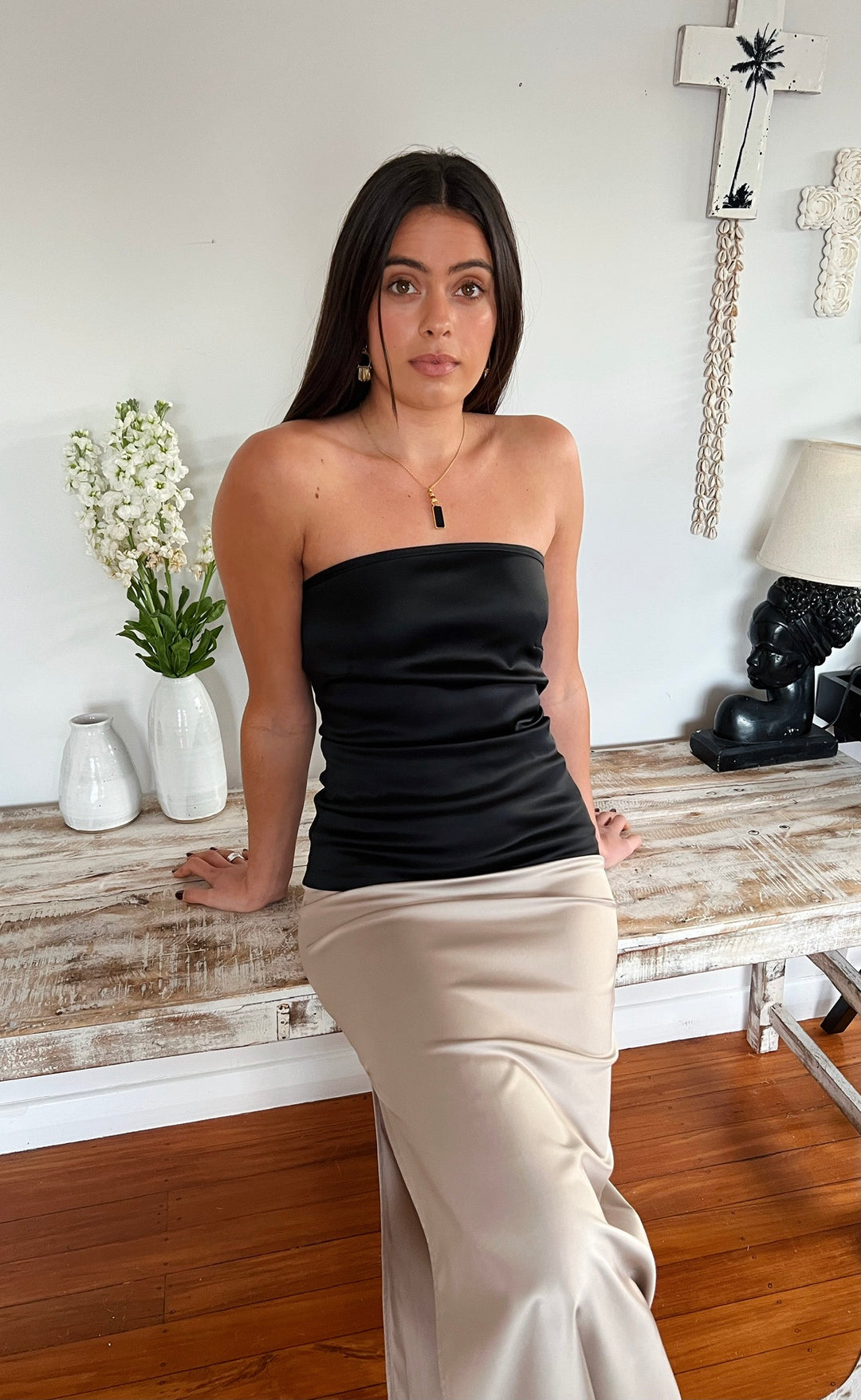 Siren Skirt Champagne