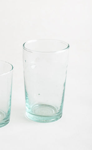 Moroccan Straight Glass Tumbler Large -  Set of 6