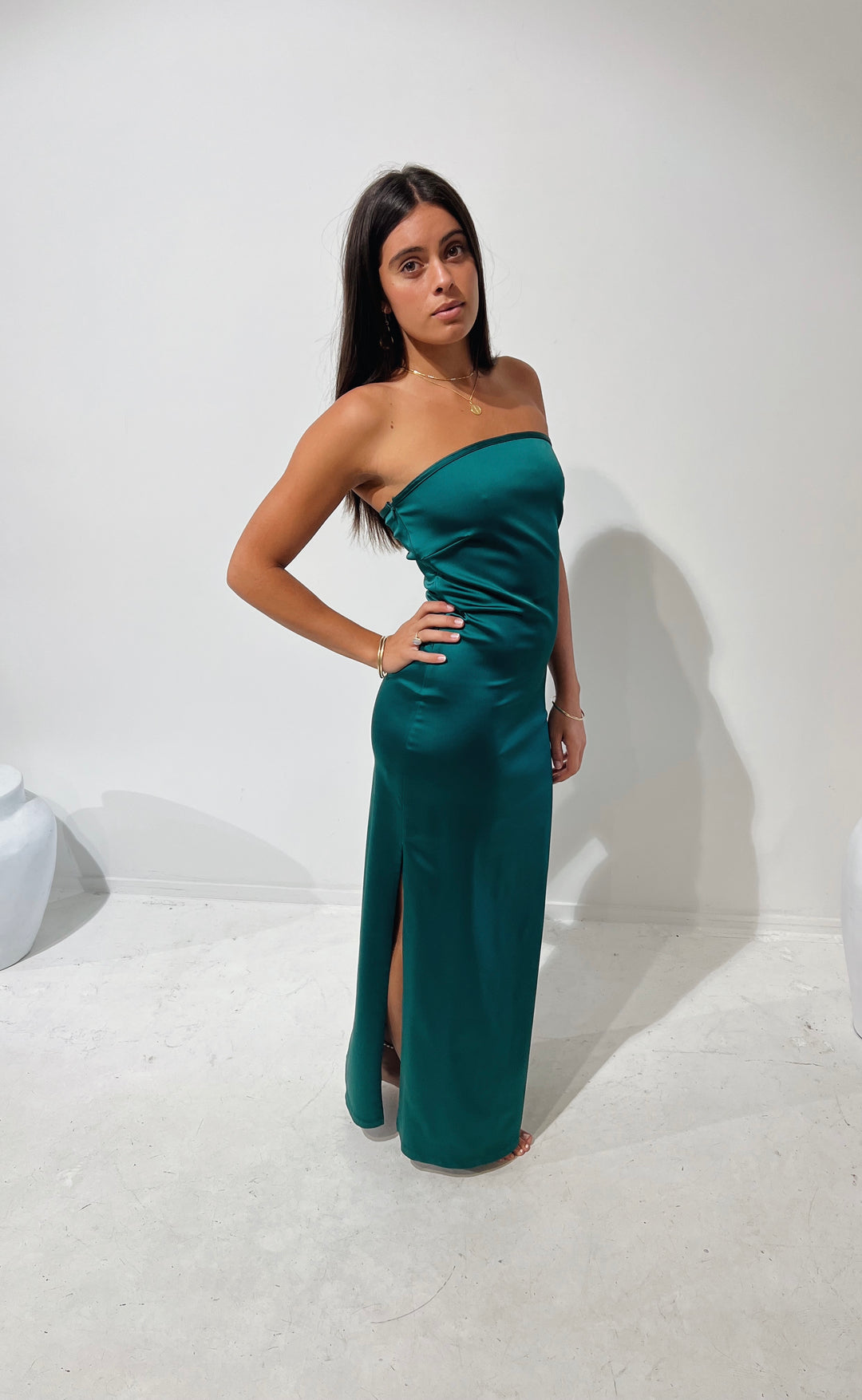 Siren Dress Emerald