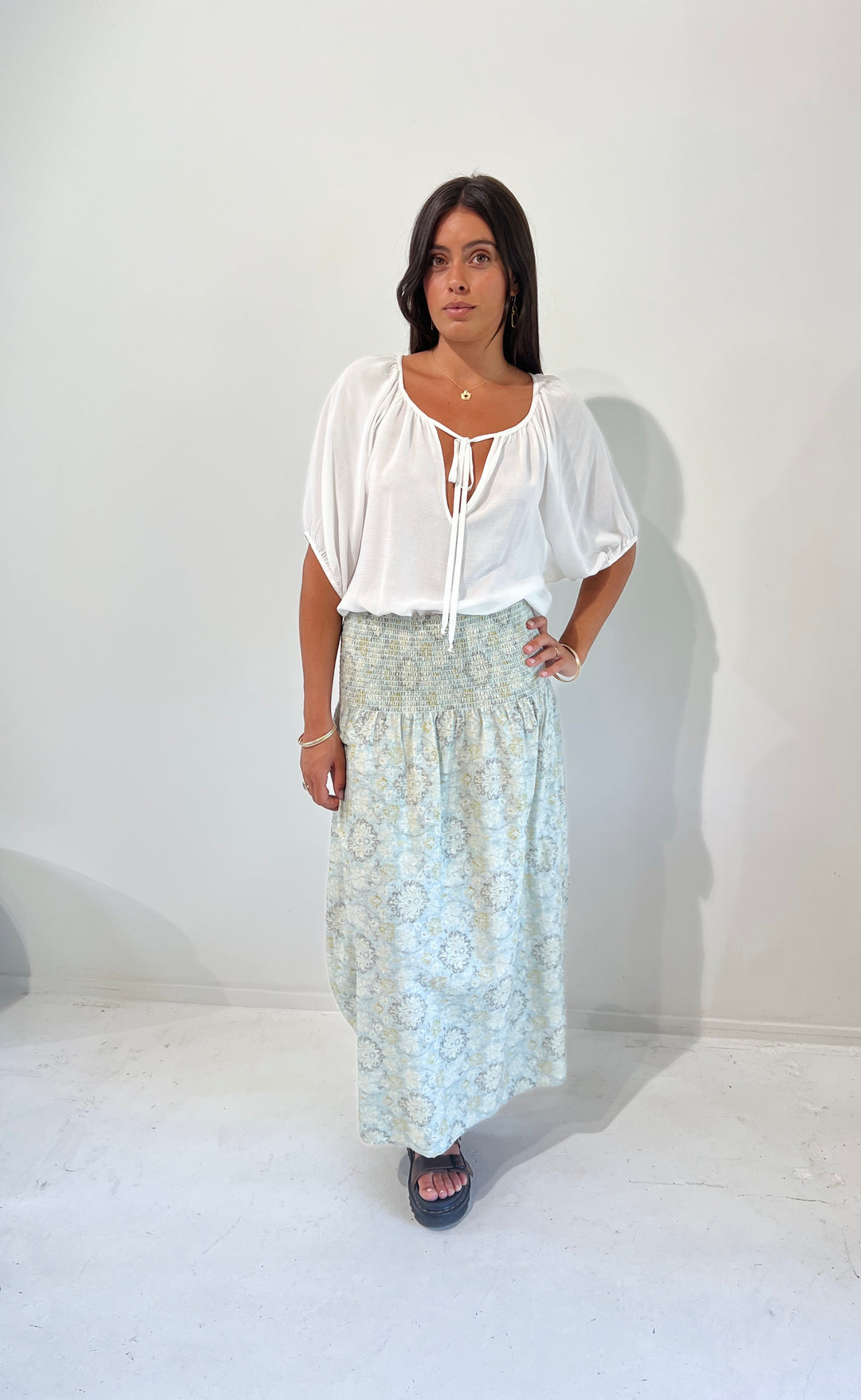 Temple Skirt Quail Vintage