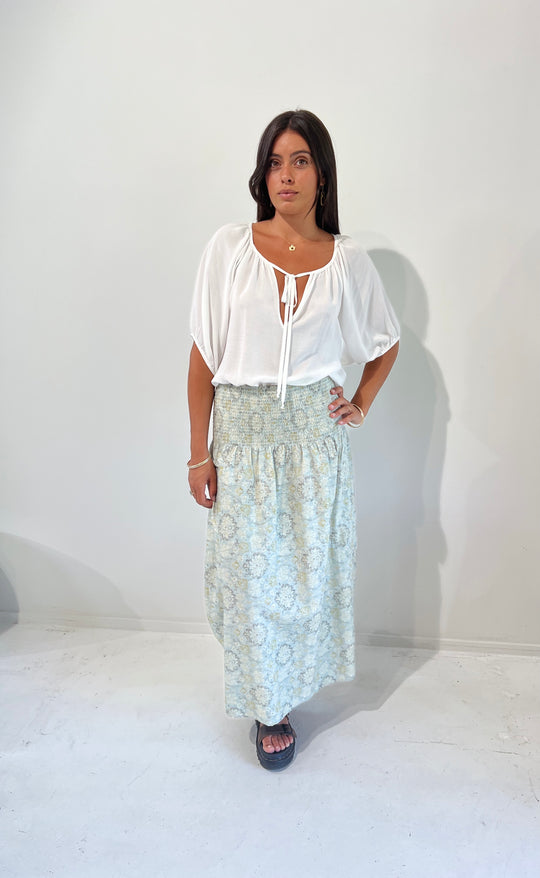 Temple Skirt Quail Vintage