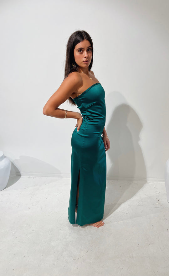 Siren Dress Emerald