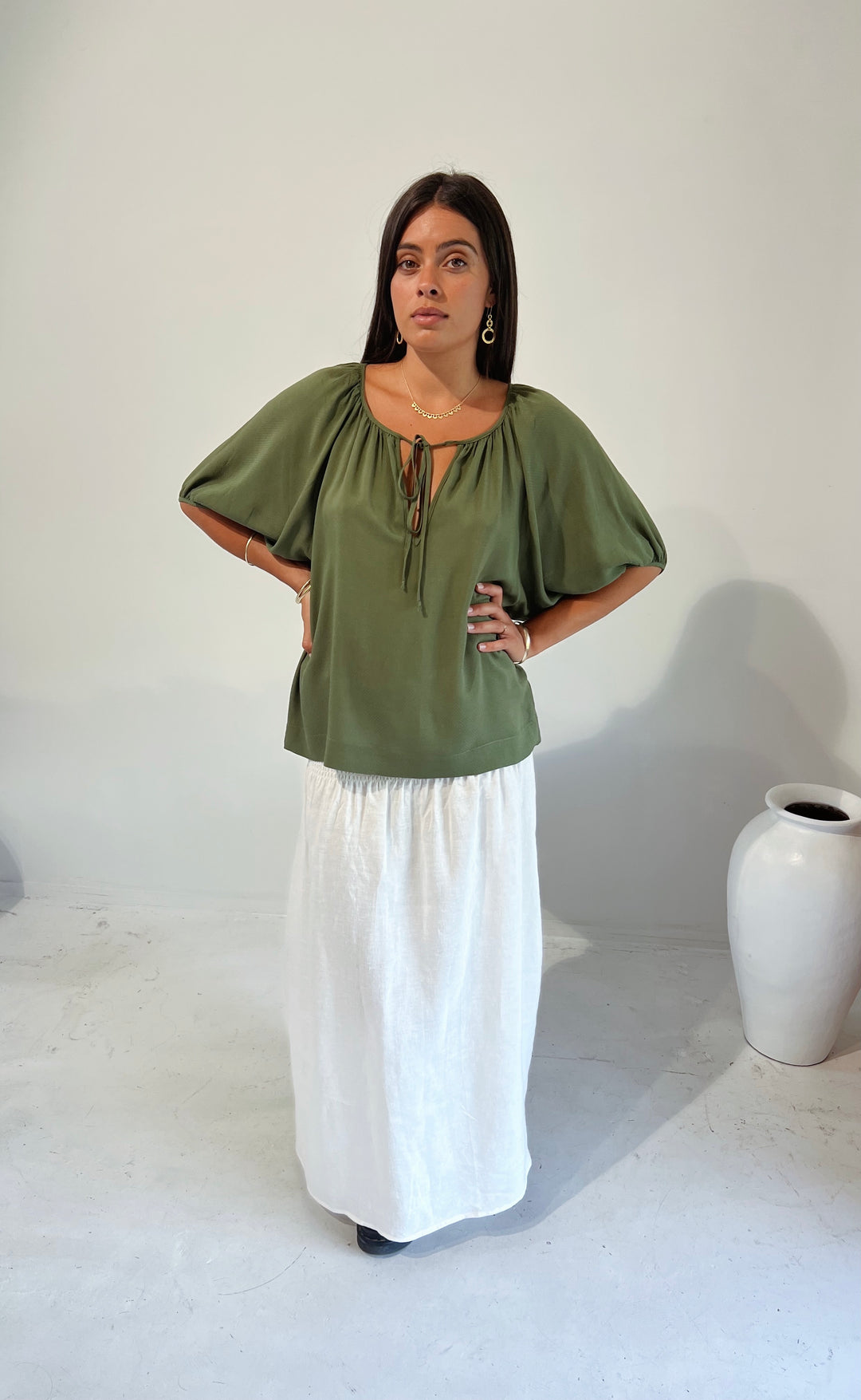Joy Top Green