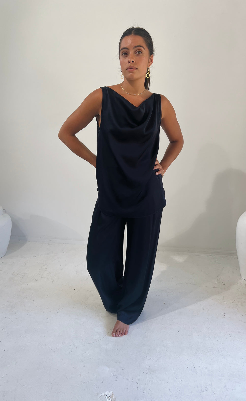 Hepburn Pant Navy