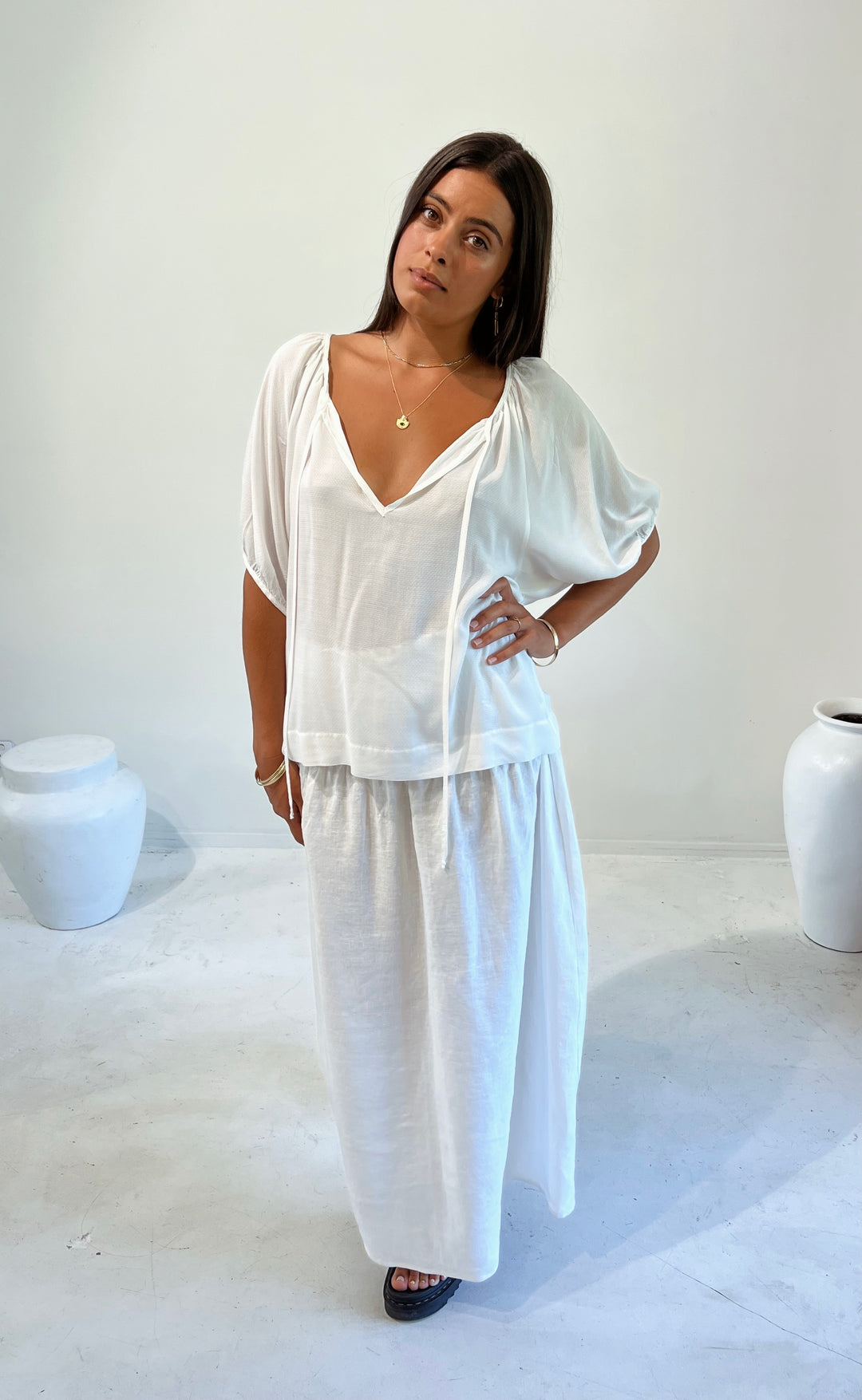 Joy Top Ivory
