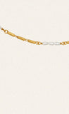 Riviera Necklace Pearl Gold
