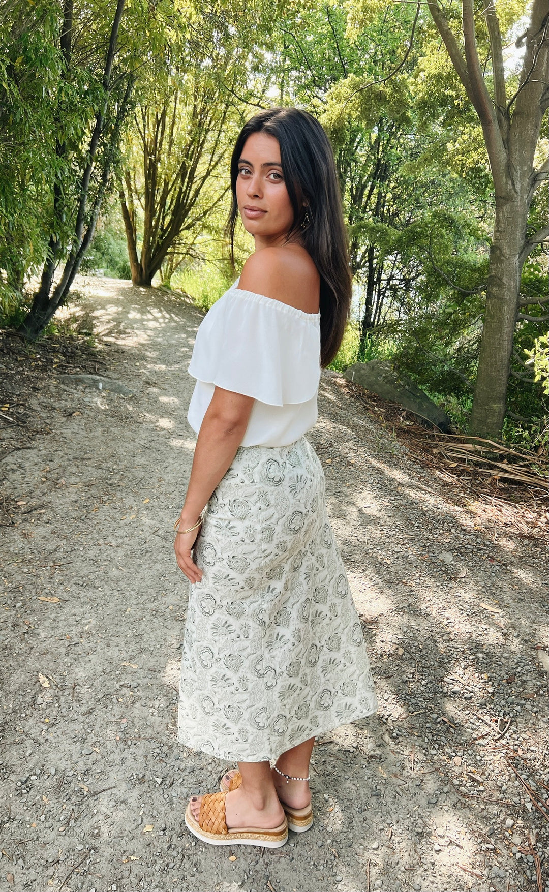 Bias Skirt Spring Vintage