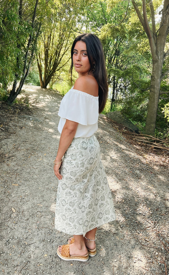 Bias Skirt Spring Vintage