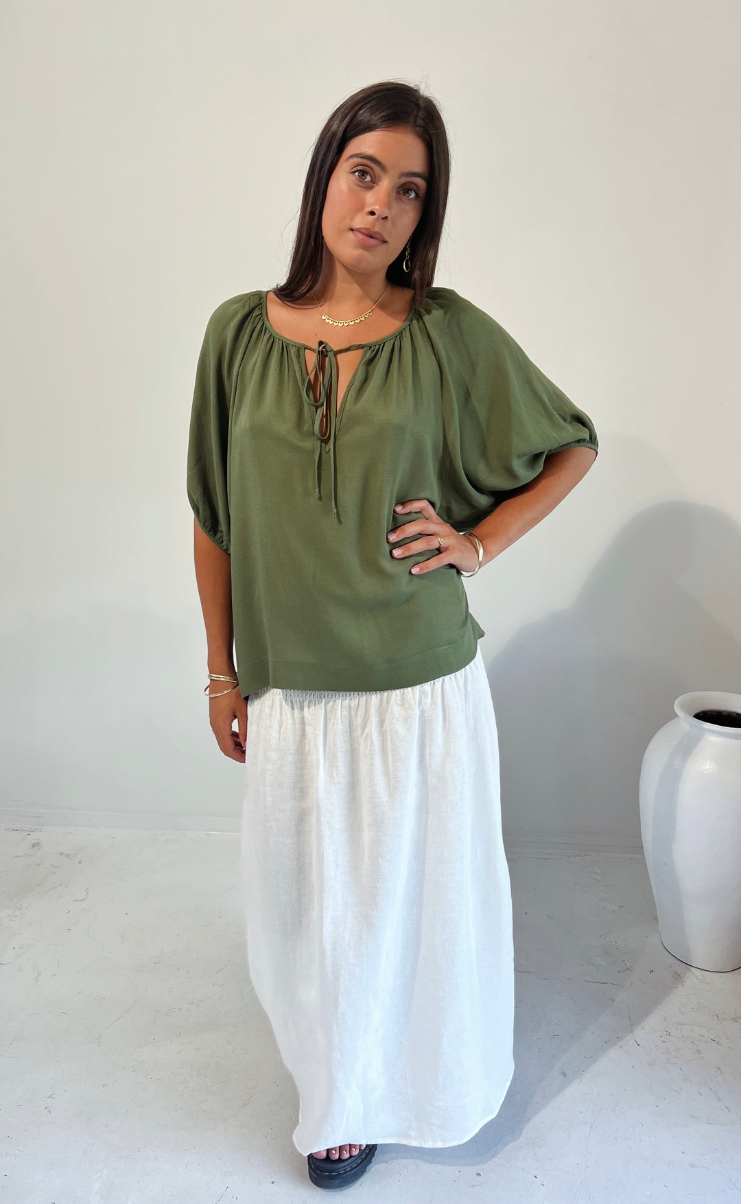 Joy Top Green