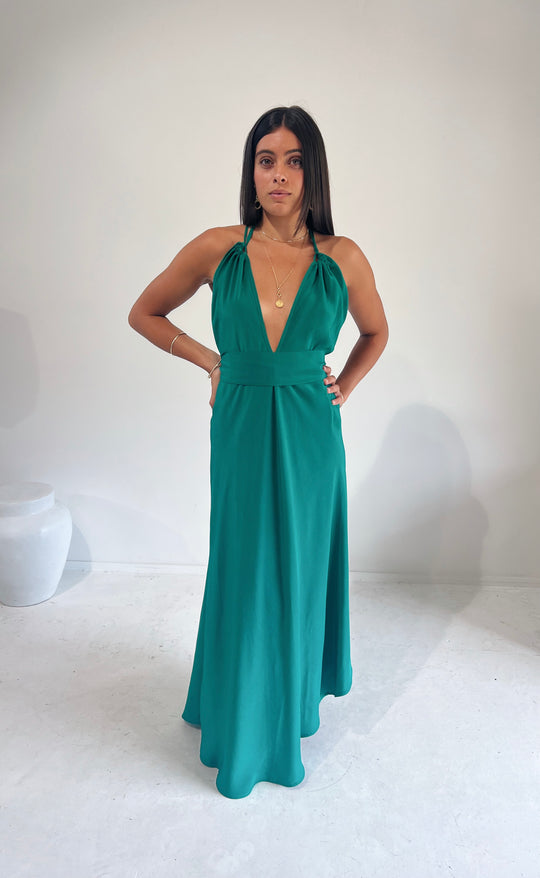 Ghetty Dress Emerald