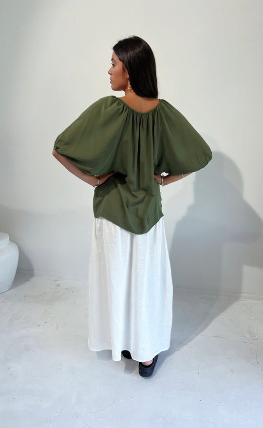 Joy Top Green